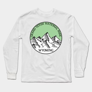 GRAND TETON NATIONAL PARK WYOMING TETONS Long Sleeve T-Shirt